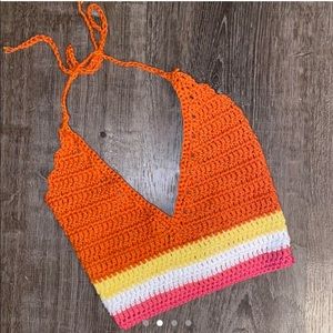 Never worn crotchet top!